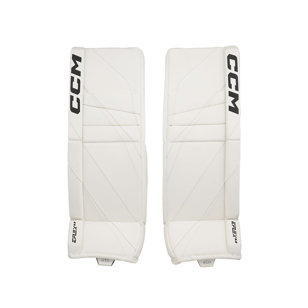 Bottes CCM Extreme Flex 6.9 intermédiaire blanc blanc