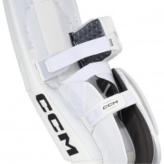 Bottes CCM Extreme Flex 6.9 intermédiaire blanc blanc