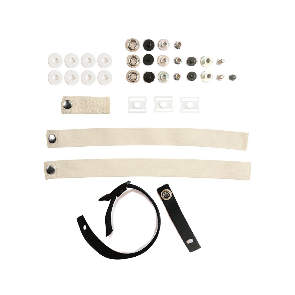 Kit Strap CCM pour masque Gardien XF/F9 avec pressions-clips ACMKITBGEX