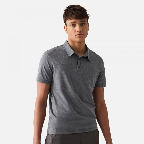 Polo CCM fitted gris