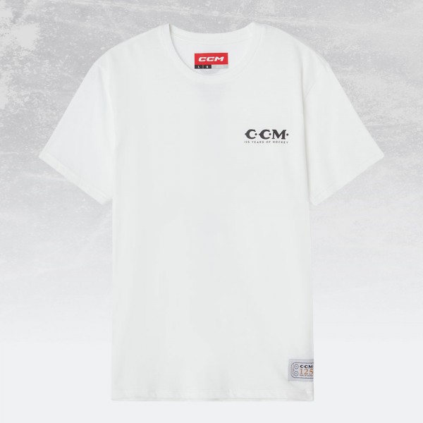 T-shirt CCM 125 ans blanc