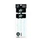 Planche stickers autocollants numéros et logo NHL