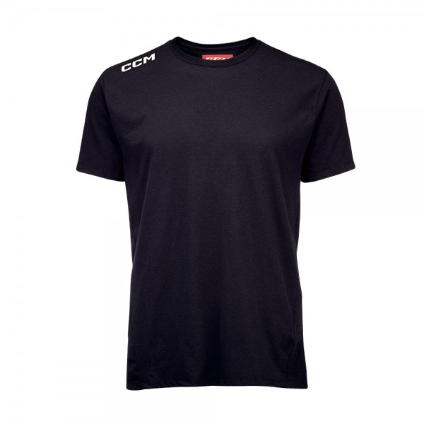 T-shirt CCM Essential Tee Athletic Senior noir