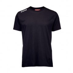 T-shirt CCM Essential Tee Athletic Senior noir