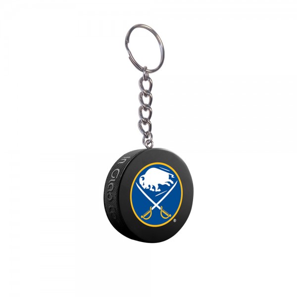 Porte-clés porte-clés palet de collection officiel NHL Sabres Buffalo