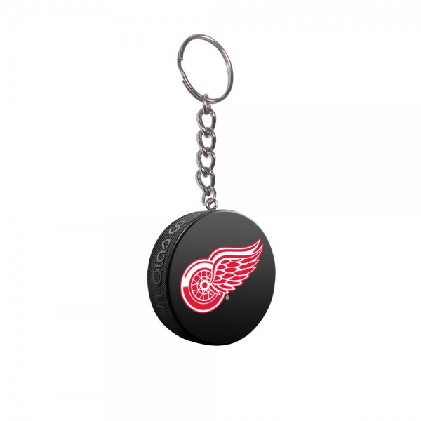 Porte-clés palet de collection officiel NHL Red Wings Detroit