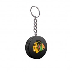 Porte-clés palet de collection officiel NHL Blackhawks Chicago