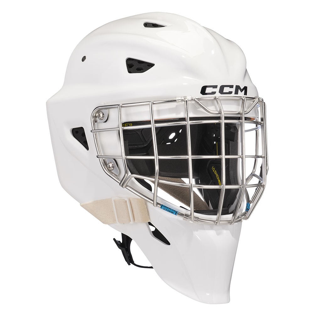 Masque de protection de gardien CCM AXIS F9 blanc