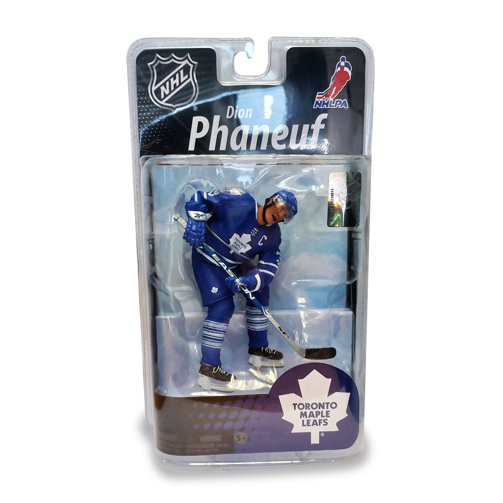 Figurine de collection NHL Officiel joueur de hockey Dion PHANEUF 3 Toronto Maple Leafs