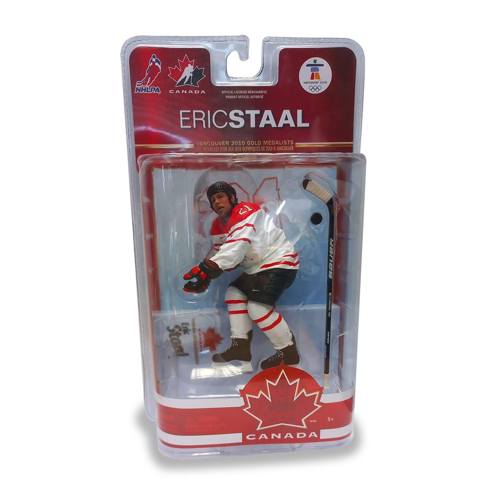 Figurine de collection Joueur de hockey NHL Eric Staal 21 Canada JO Vancouver 2010