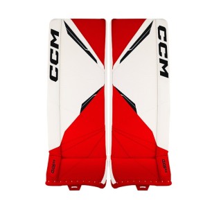 Bottes CCM AXIS 2.5 Junior Blanc rouge noir
