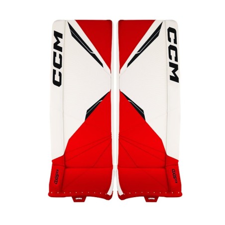 Bottes CCM AXIS 2.5 Junior Blanc rouge noir