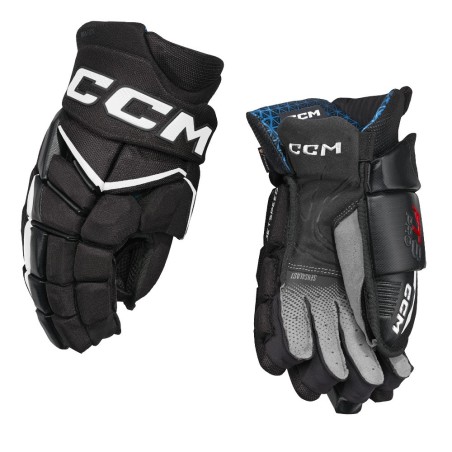 Gants CCM Jetspeed FT8 Pro Senior noir blanc