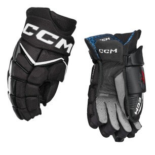 Gants CCM Jetspeed FT8 Pro Senior noir blanc
