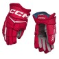 Gants CCM Jetspeed FT880 Senior rouge blanc