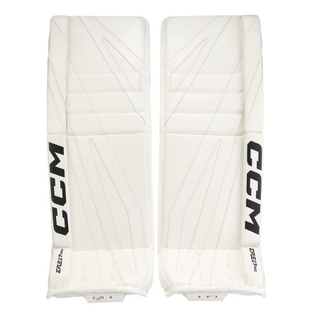 Bottes CCM EFLEX 7 Gardien Senior blanc blanc