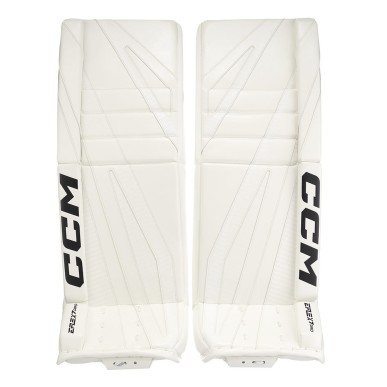Bottes CCM EFLEX 7 Gardien Senior blanc blanc