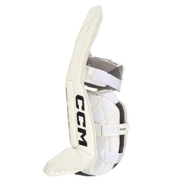 Bottes CCM EFLEX 7 Gardien Senior blanc blanc