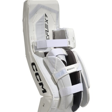 Bottes CCM EFLEX 7.9 Gardien Senior blanc blanc