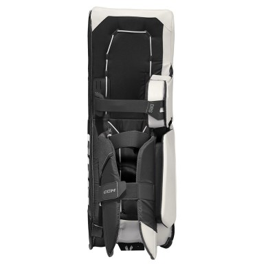 Bottes CCM EFLEX 7.5 Gardien Senior blanc noir