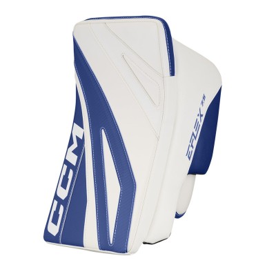 Bouclier CCM EFLEX 7.5 Gardien Senior blanc royal Toronto