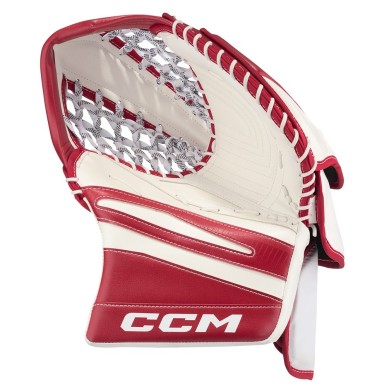 Mitaine CCM EFLEX 7.5 Gardien Senior blanc rouge Detroit