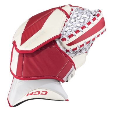 Mitaine CCM EFLEX 7.5 Gardien Senior blanc rouge Detroit