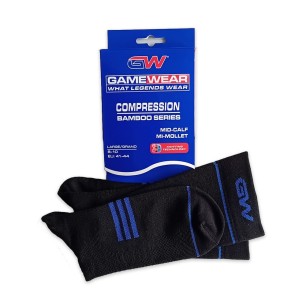 Chaussettes GAMEWEAR Compression Bambou mi-mollet