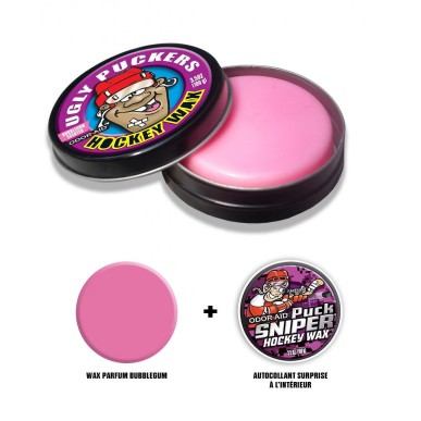 Cire ODOR-AID Hockey WAX PUCK FACE Ugly Puckers - Le Vestiaire
