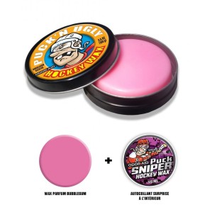 Cire ODOR-AID Hockey WAX PUCK FACE orange Puck'n Ugly