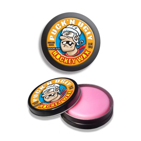 Cire ODOR-AID Hockey WAX PUCK FACE orange Puck'n Angry