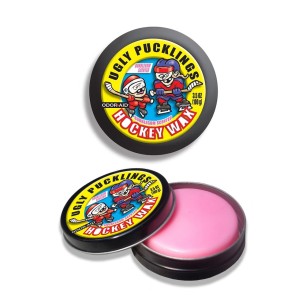 Cire ODOR-AID Hockey WAX PUCK FACE jaune Ugly Pucklings