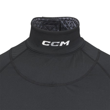 T-shirt compression CCM protège-cou Neck guard Aer-Tec Senior