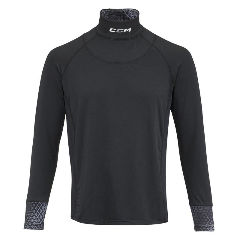 T-shirt compression CCM protège-cou Neck guard Aer-Tec Junior