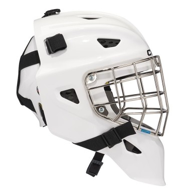 Masque CCM AXIS F5 blanc Gardien Senior