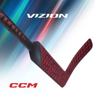 Crosse CCM Vizion Rouge argent Gardien Senior