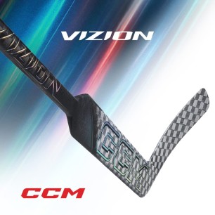 Crosse CCM Vizion Gris argent Gardien Senior