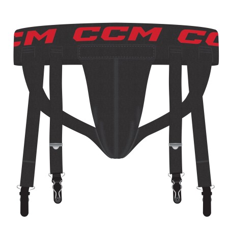 Kit 3 en 1 CCM coque et jarretelles Senior
