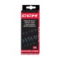 Lacets CCM Wax Cirés Noirs