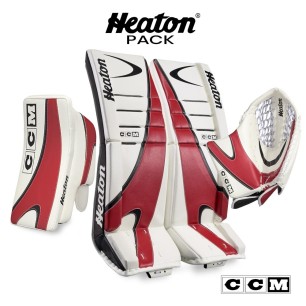 Pack Gardien Bottes Bouclier Mitaine CCM EFLEX 7.9 HEATON 10 Édition limitée Intermédiaire