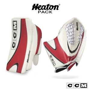 Pack Gardien Bouclier Mitaine CCM EFLEX 7.9 HEATON 10 EL Senior