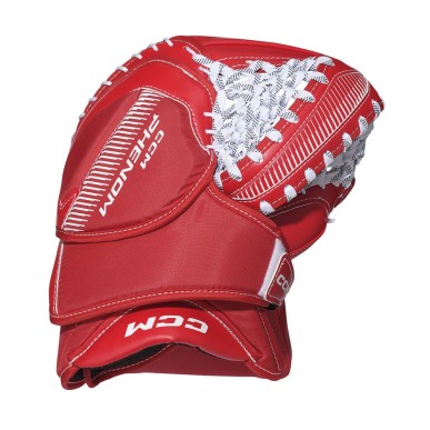 Mitaine de gardien CCM PHENOM Junior rouge et blanc