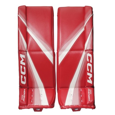 Bottes de gardien CCM PHENOM Junior rouge et blanc