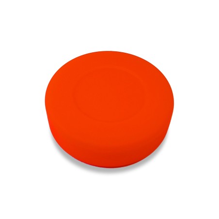 Palet roller hockey puck plastique mou orange