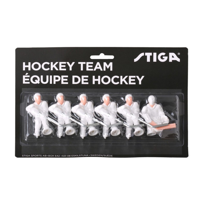 Pack de 6 joueurs STIGA remplacement pour baby hockey