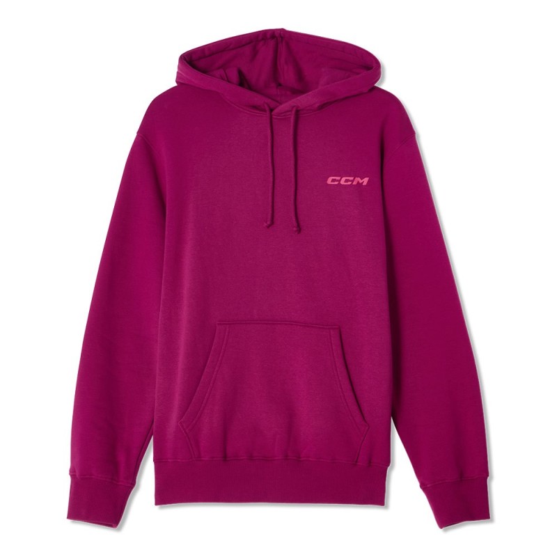 Sweat à capuche CCM Casual Hoodie framboise Sweat à capuche CCM Casual Hoodie framboise