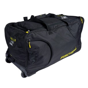 Sac FISCHER Player Wheel 40" roulettes noir jaune Senior
