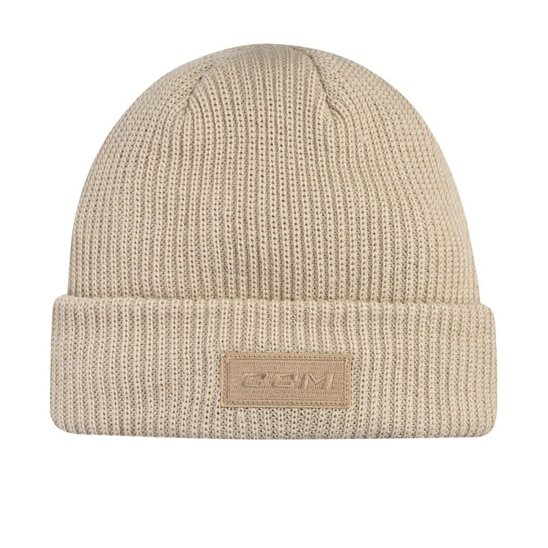 Bonnet CCM Core Watchman Beanie beige