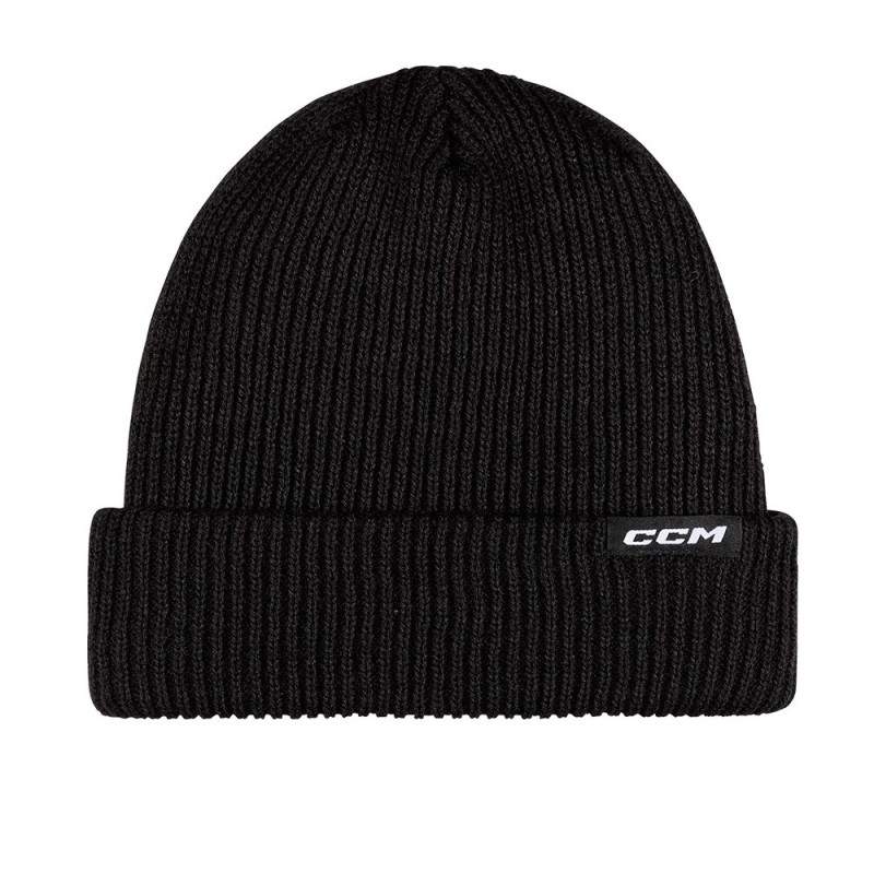 Bonnet CCM Team Cuffed Beanie noir