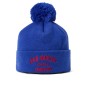 Bonnet CCM Athleisure Pom Knit bleu royal